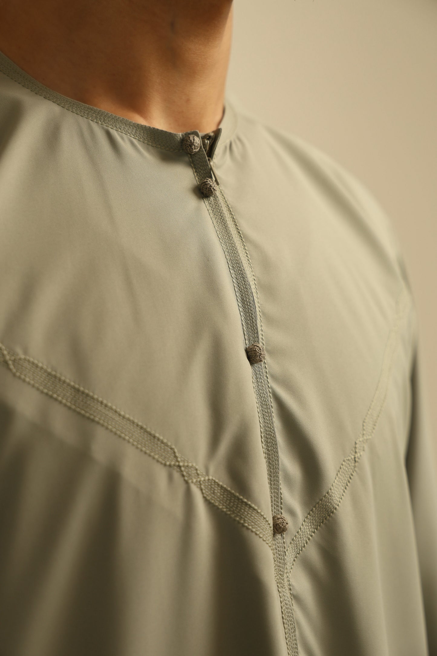 Muted Sage - Royal Zibda Emirati Thobe