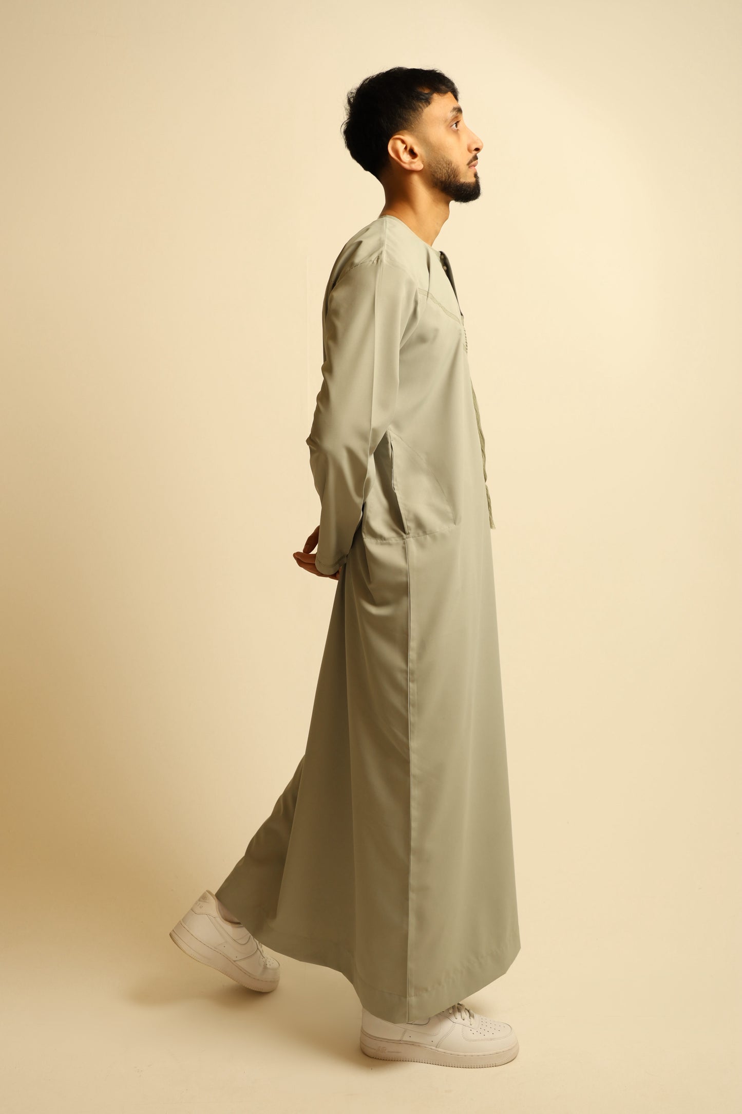 Muted Sage - Royal Zibda Emirati Thobe