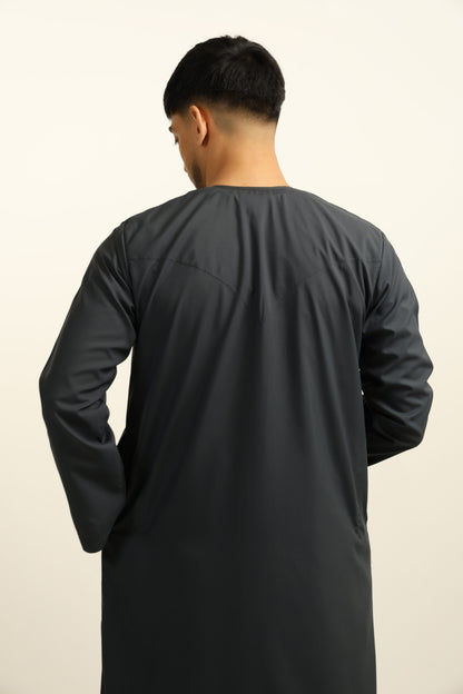 Obsidian Emerald - Royal Zibda Emirati Thobe