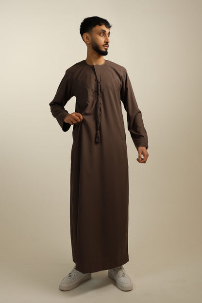 Pure Mocha - Royal Zibda Emirati Thobe