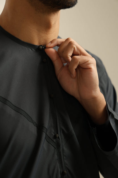 Obsidian Emerald - Royal Zibda Emirati Thobe