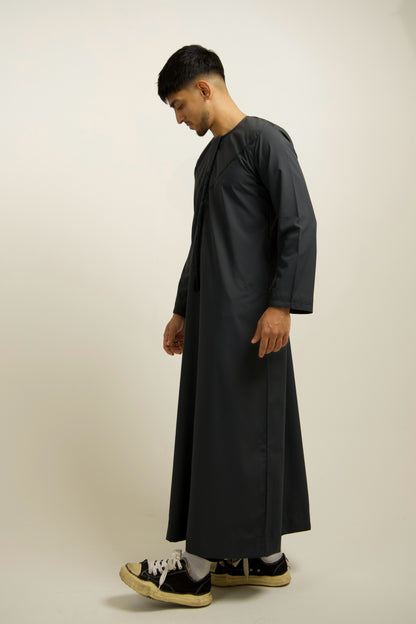 Obsidian Emerald - Royal Zibda Emirati Thobe