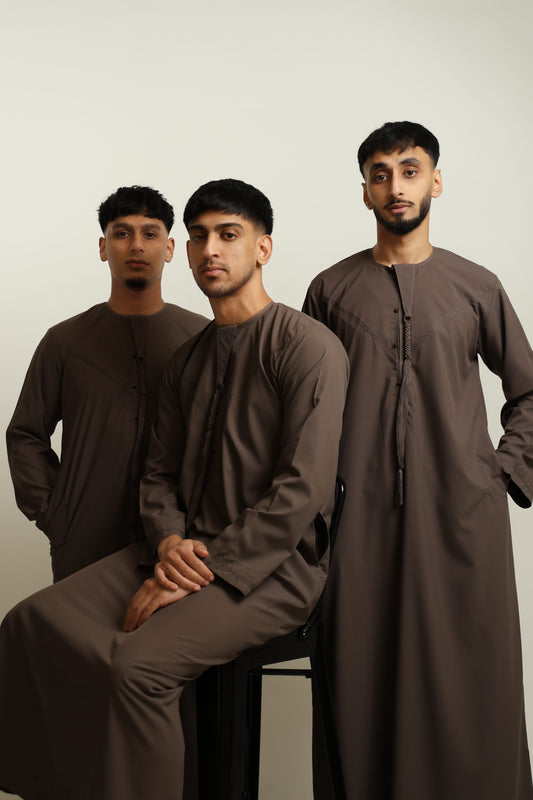 Pure Mocha - Royal Zibda Emirati Thobe