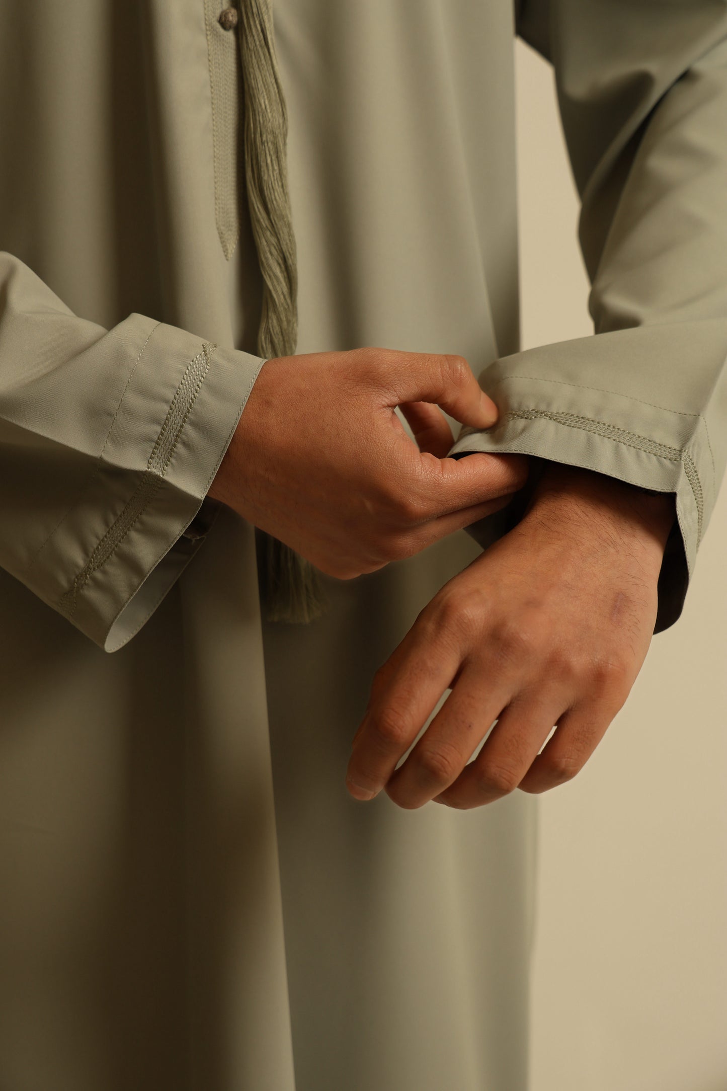 Muted Sage - Royal Zibda Emirati Thobe