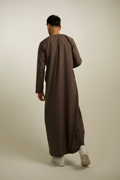 Pure Mocha - Royal Zibda Emirati Thobe