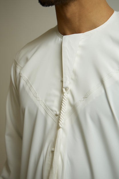 Pearl Dawn - Royal Zibda Emirati Thobe
