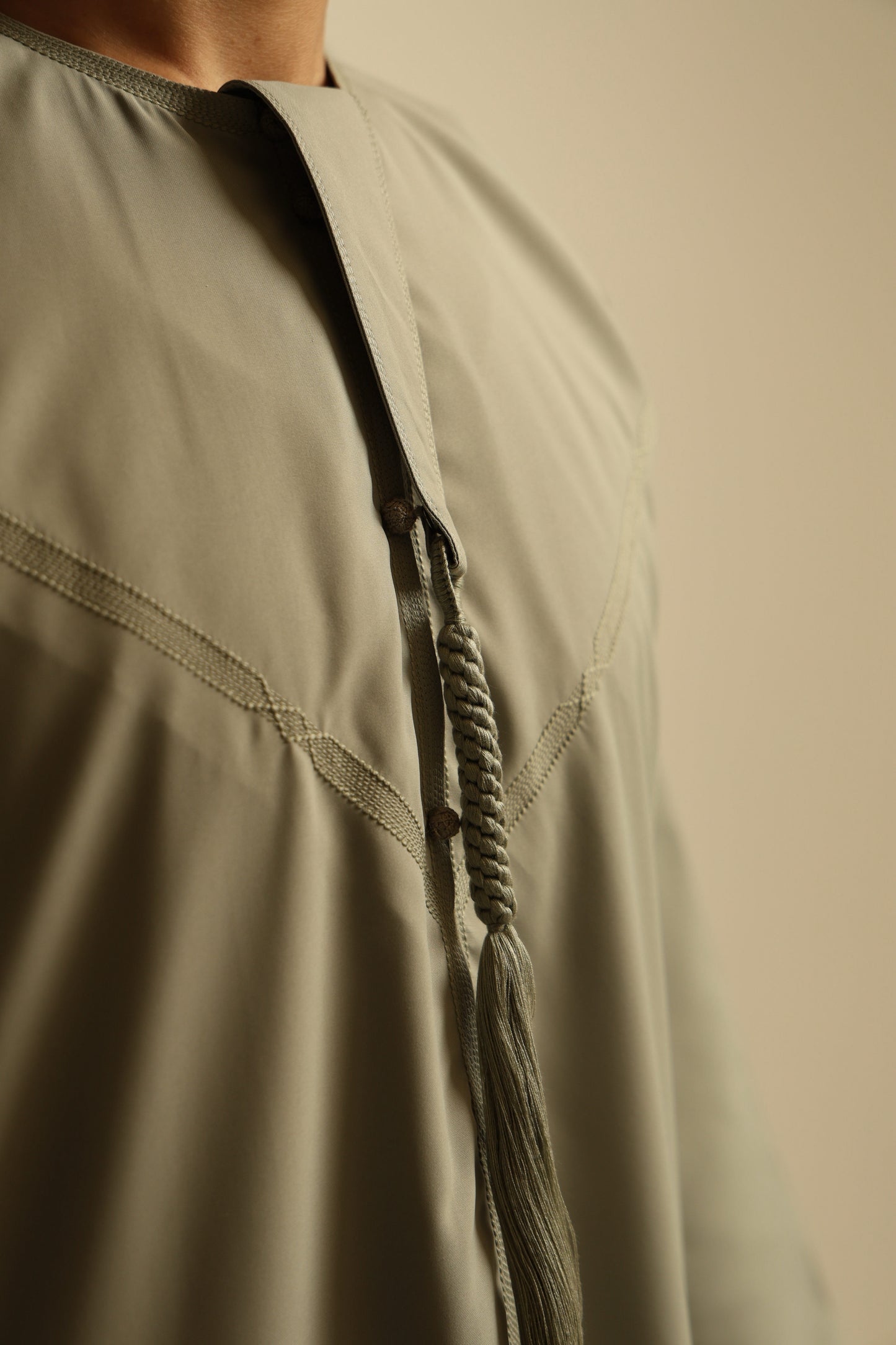 Muted Sage - Royal Zibda Emirati Thobe