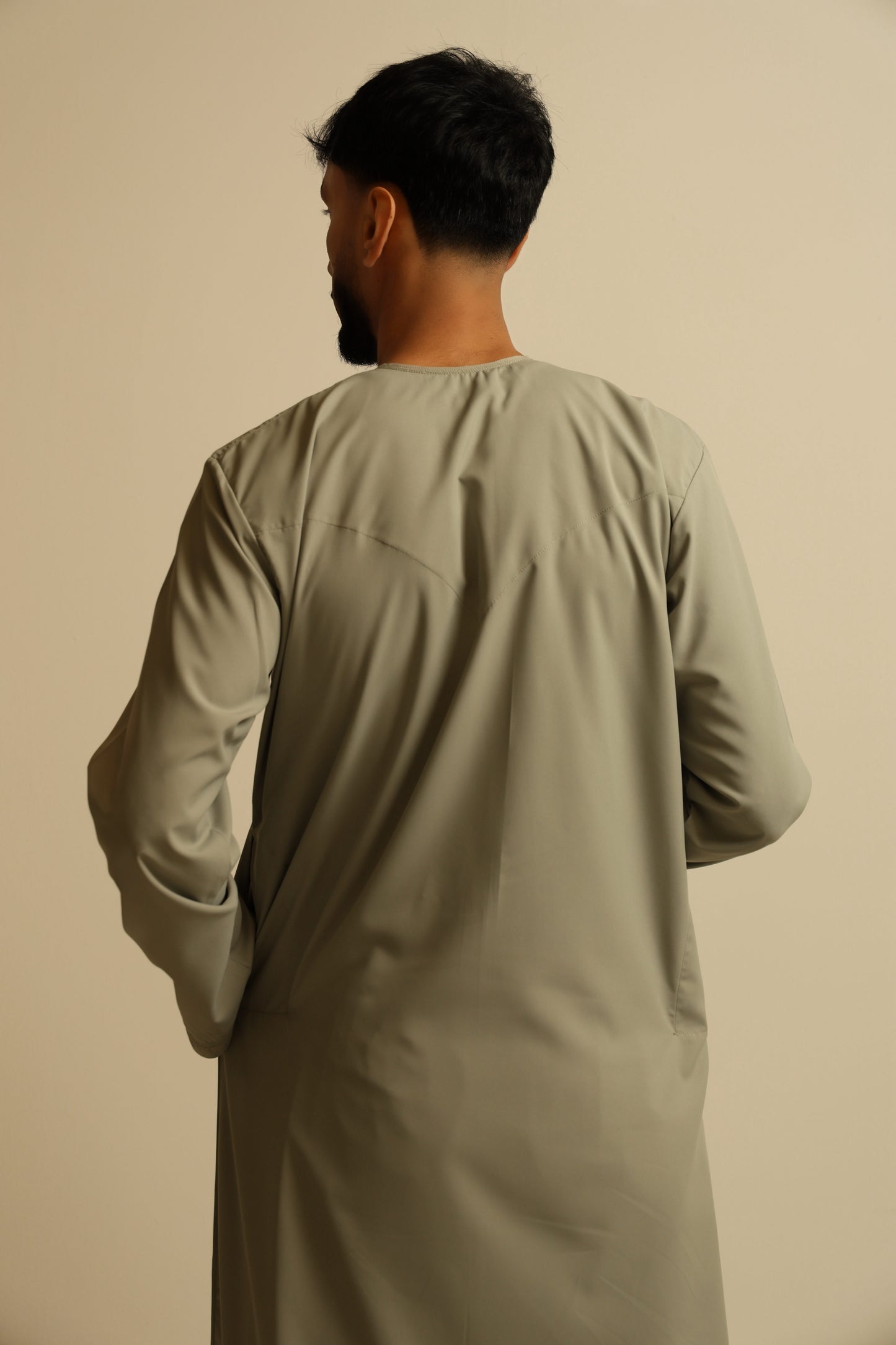 Muted Sage - Royal Zibda Emirati Thobe