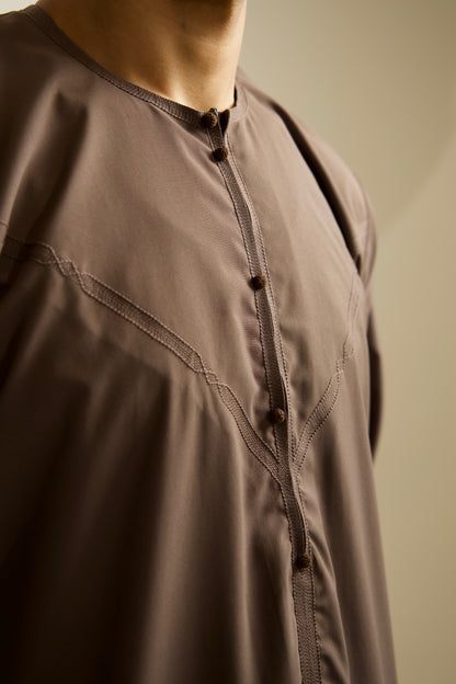 Pure Mocha - Royal Zibda Emirati Thobe